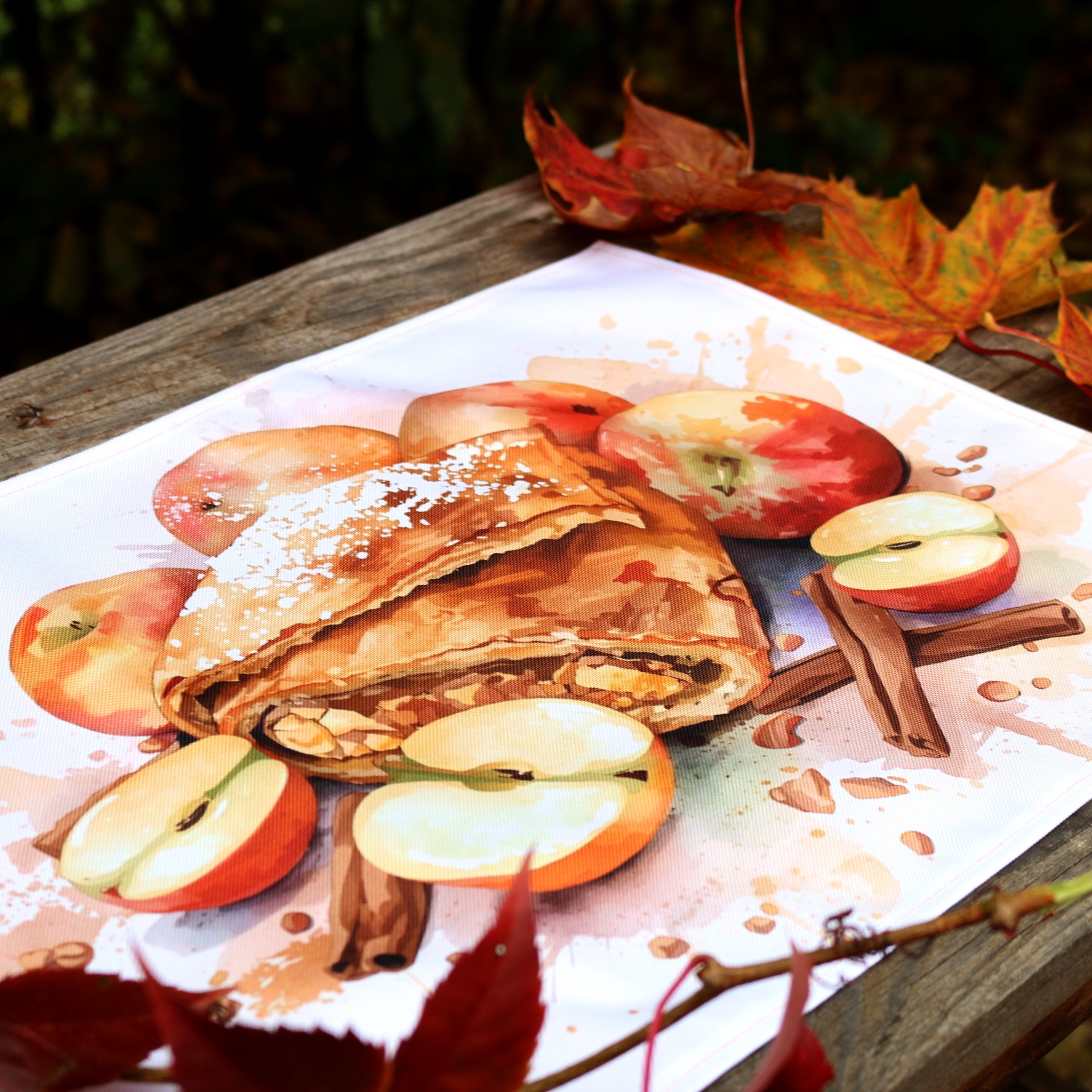 Prostírání štrůdl